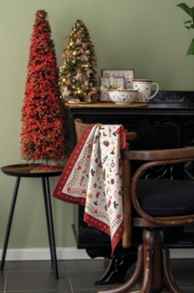 Ambiente® Geschirrtuch Ornaments all over, (1-tlg, 1-teilig), Geschirrtücher ca. 50x70cm Baumwolle