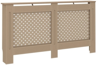 vidaXL Heizkörper-Wäschetrockner Heizkörperverkleidung 152 x 19 x 81,5 cm MDF