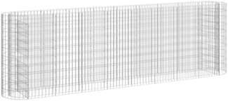 vidaXL Gabionen-Hochbeet Verzinktes Eisen 330x50x100 cm 152035