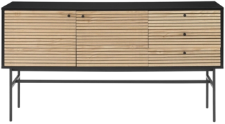 Sideboard SALESFEVER, MDF mit Eiche Echtholzfurnier