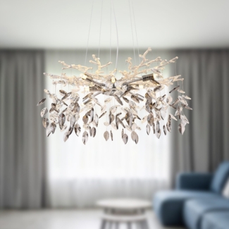 Hängeleuchte Kristall Pendelleuchte Wohnzimmer Hängelampe Kronleuchter Kristalle