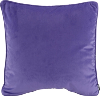 H.O.C.K. Dekokissen Nobile Samt, 50/50 cm, Kissenhülle mit Füllung, 1 Stück