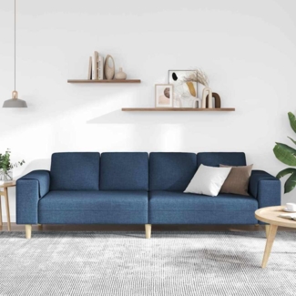 vidaXL Sofa Set, Stoff blau