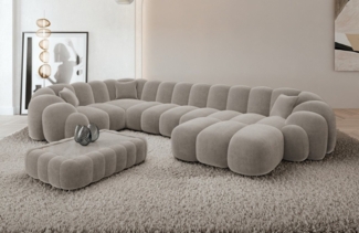 Sofa Dreams Sofa Rajada U Form Stoff