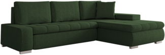 Ecksofa Orkan Mini Cord (Farbe: Poso 14)