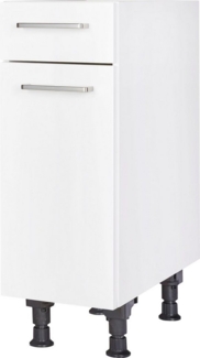 nobilia® Unterschrank "Touch", Ausrichtung wählbar, vormontiert, in den Breiten 30, 45 und 60 cm Breite, mit höhenverstellbaren Sockelfüßen, vormontiert