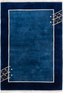 Morgenland Nepal Teppich - Royal - 180x120 cm - blau