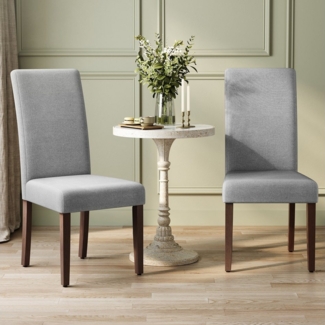 VASAGLE Esszimmerstuhl 2er Set/ 4er Set/ 6er Set Esszimmerstühle, Küchenstuhl (Set, 2 St), Parsons-Stil, 58 x 48 x 99 cm, stuhl bis 120 kg