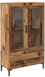 vidaXL Highboard Altholz 69,5 x 31 x 115 cm Holzwerkstoff 882523