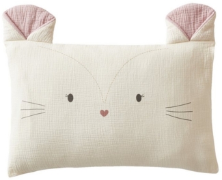 vertbaudet Bettwäsche Baby Kissenbezug LANDHAUS aus Musselin, Baumwolle