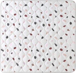 Krabbeldecke für Baby 1,27m, Krabbelmatte, Spielmatte mit Rutschfester Unterseite, Hakuna Matte