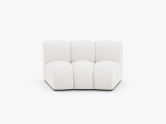 Micadoni Modul Armlos Lupine 1-Sitzer Large Boucle Baloo Weiß