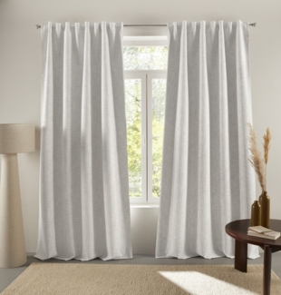 LeGer Home by Lena Gercke Verdunkelungsvorhang Marusha (1 St), Multifunktionsband, verdunkelnd, Polyester, Verdunkelnder Vorhang, blickdicht, Leinenoptik, verschiede Größen