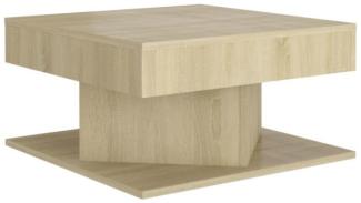vidaXL Couchtisch Sonoma-Eiche 57x57x30 cm Holzwerkstoff 808371