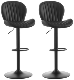 Ofcasa Barhocker Muschelförmige Barstuhl (2er Set), Höhenverstellbarer Drehstuhl