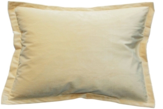 Haus und Deko Kissenbezug Kissenbezug Samt weich mit 2 cm Steg Kissenhülle Plüsch Deko Kissen, (1 Stück)