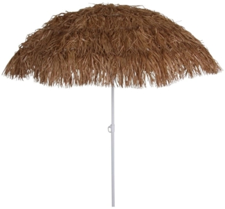 Bast-Sonnenschirm Strandschirm Hawaiischirm Gartenschirm Party Schirm Bastschirm