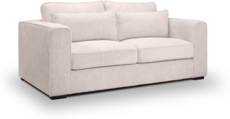 Sofa 2,5 Sitzer B/H/T: 200 x 92 x 112 cm in grau-beige