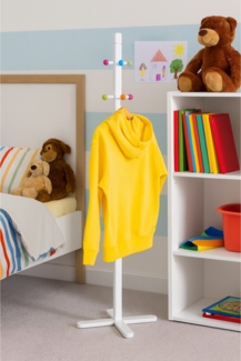 HTI-Living Garderobenständer aus Holz, 124 cm hoch Kleiderständer für Kinderz...