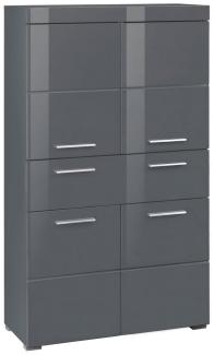 INOSIGN Midischrank Avena Badschrank mit einer Schublade und 4 Türen - Maße (B/T/H) 73/31/130 cm