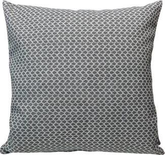 HOSSNER - HOMECOLLECTION Kissenbezug Pola schwarz 40x40 cm, (1 Stück), Dekokissen Bezug bedruckt modern