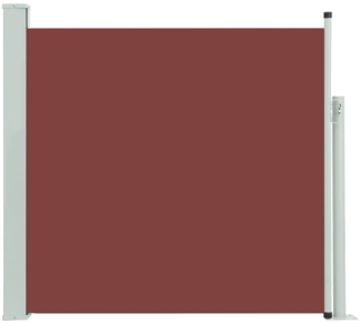 vidaXL Seitenmarkise Ausziehbar 170x300 cm Braun 317891
