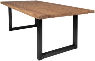 TABLES&CO Tisch 220x100 Recyceltes Teak Natur