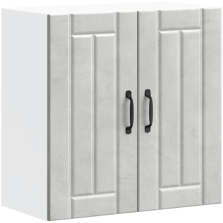 vidaXL Küchen-Hängeschrank Lucca Betongrau Holzwerkstoff 853821