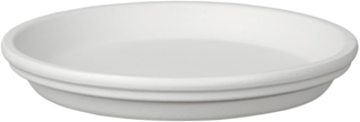 Bigband Untersetzer Ø 23 cm Terrakotta weiß