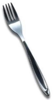 Menügabel P1 19 5 cm Edelstahl 25 Pk x 12 Stk. /Krt