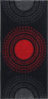 REDBEST Duschtuch Duschtuch "Kreise", Frottier (1-St), Walk-Frottier Kreise