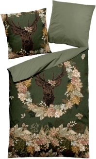 Bettwäsche HIRSCH Satin (BL 135x200 cm)