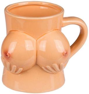 Tasse Brüste Boob Mug Kaffee Tee Becher als Geschenk Junggesellenabschied Fun