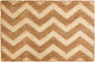 Fußmatte ILOCOS Naturfarben 40 x 60 cm Kokosfasern