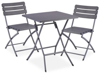 Balkonmöbel Set 3-teilig in Holzoptik 10049589_111