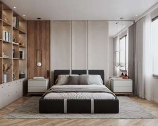 FDM Polsterbett Bettrahmen Bettgestell 90x200, 120x200, 140x200, 160x200, 180x200cm (MADE IN EU - mit hochwertigem Velours Bezug Trinity, Bettrahmen, Bett, Optional mit Matratze bestellbar, mit großen gepolsterten Kopfteil, mit Bettkasten zum aufklappe...