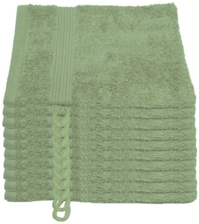Julie Julsen Waschhandschuh 10-Waschhandschuh-Lindgrün-Waschhandschuh 15 x 21 cm (10-tlg)