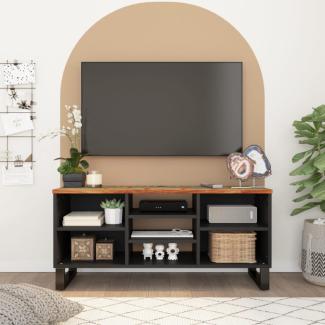 vidaXL TV-Schrank 100x33x46 cm Altholz Massiv & Holzwerkstoff 351968