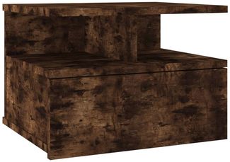 Nachttisch Nachtschrank Hängend Räuchereiche 40x31x27 cm Holzwerkstoff