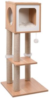 vidaXL Katzen-Kratzbaum mit Sisal-Kratzmatte 90 cm 170927