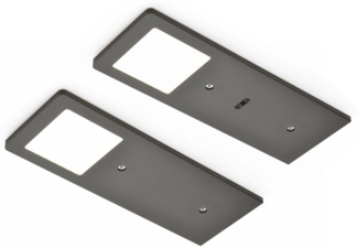 AstraLED SE Set-2 Unterbodenleuchten schwarz matt 3900 K neutralweiß / Nischenleuchten / Lumica