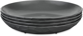 KOZIOL Speiseteller CLUB PLATE, 4-tlg, spülmaschinengeeignet, melaminfrei, 220 mm