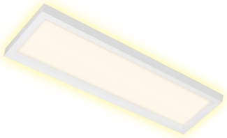 LED Deckenpanel, Backlight, weiß, eckig, L 58,2 cm