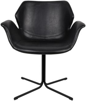 Esszimmerstuhl NIKKI ALL BLACK von ZUIVER