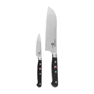 Chroma Japanchef Set: Schälmesser J-01 + Santoku J-09