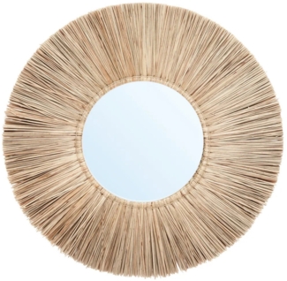 Der Alang Alang Spiegel - Natur - M - Natürlich - 45x45x5cm