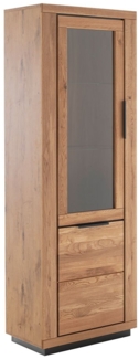 Vitrine Grazia / Greno, Holz, Holzwerkstoff, Holzfarben, 72 x 200 x 40 cm