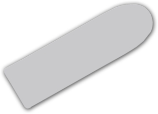 Reinex Bügelbrettbezug BÜGELBRETTBEZUG 150x51cm SILBER Dampfdurchlässig Bügeltischbezug 56, Bügelbrett