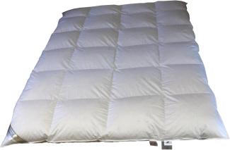 Hofmann Bayern Winter 8cm Hochsteg Daunendecke Daunenbett 4x6 135x200 cm 1080g