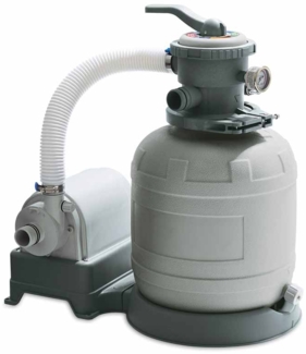 Summer Waves Pool Sandfilteranlage | Grau |